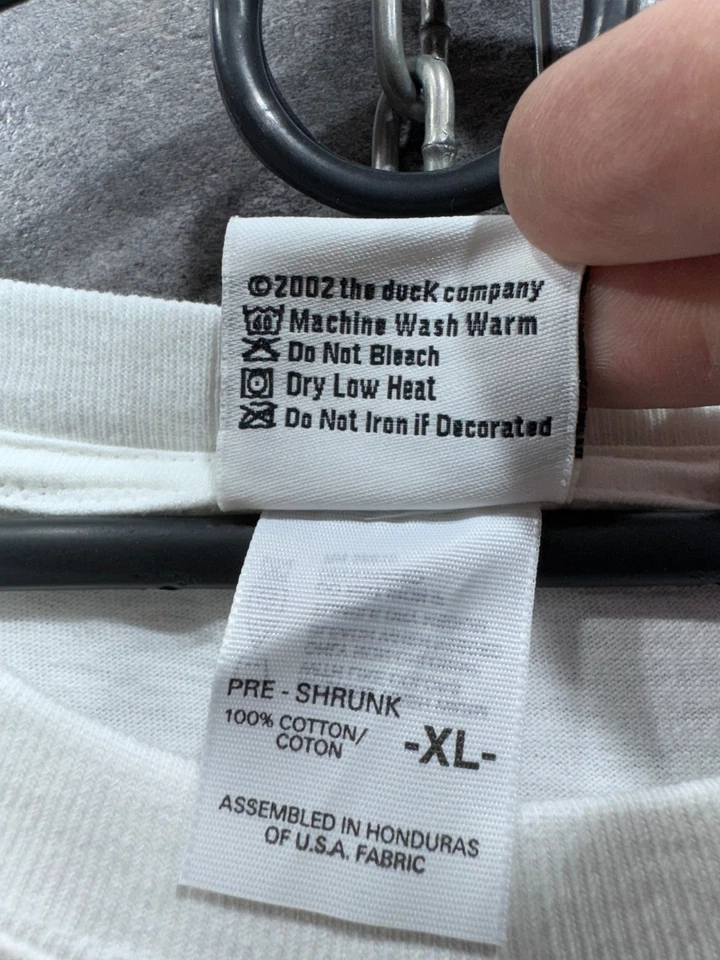 Camiseta de surf vintage de los años 2000 Bonaire Donkey dibujos animados comedia Duck Company talla XL Foto 4 de 4