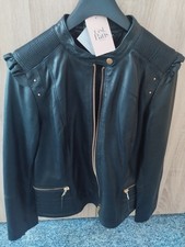 Damen Lammnappalederjacke  Gr. 40 Schwarz Kat...