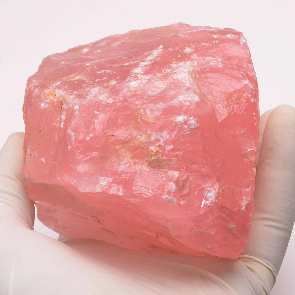 1130 Gram Natural Raw Rose Quartz Rough Untreated Stone Crystal Healing Gemstone - Image 2 of 4