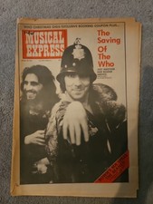 NME New Musical Express October 18th 1975 The Who Cover