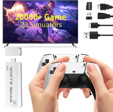 Wireless Retro Handheld Game Console, Built-In 20,000+ Plug-And-Play Retro Video