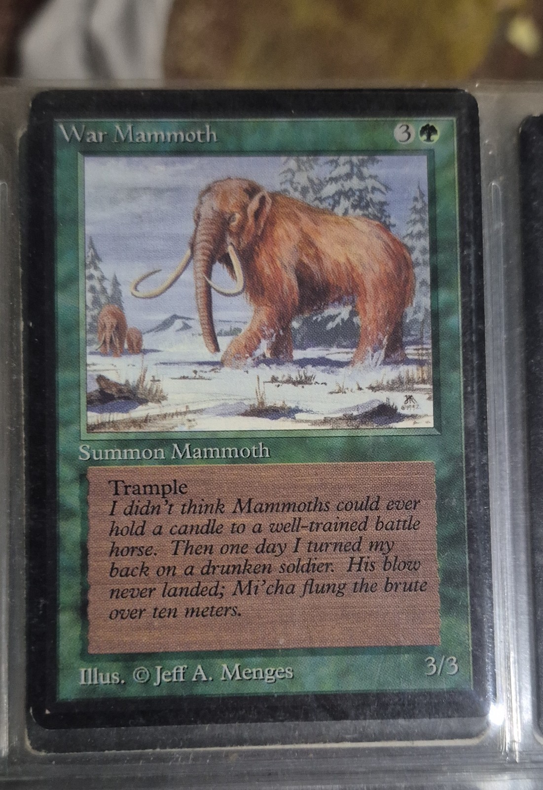 War Mammoth Alpha Edition Regular