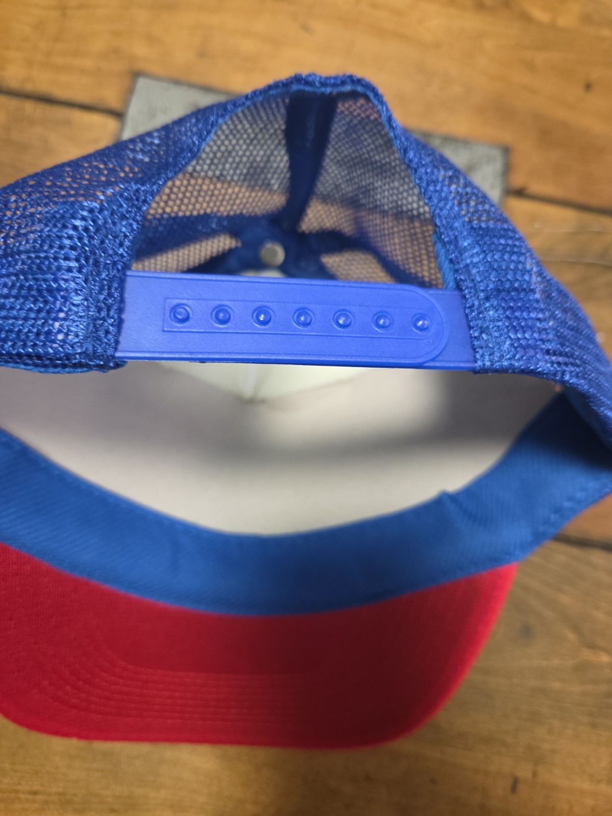 Vintage 80s Pepsi Trucker Hat Deadstock Nissun Cap Cardboard Insert Rope NOS image 6