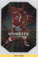 2023-24 Skybox Metal Universe Vivacity Lucas Raymond #27 READ 0cy