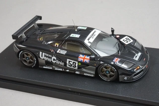 1:43 HPI 8257 McLaren F1 GTR Le Mans Winner 1995#59 Ueno Clinic model car - Image 3 of 4