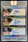 2024-25 Prizm Black Tyrese Maxey Trae Young Haliburton Triple Auto Mojo #/25