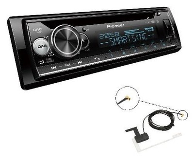 Pioneer DEH-S720DAB Single DIN Bluetooth Autoradio CD Radio Headunit + DAB Ant