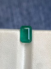 1.60 Cts Natural Zambia Emerald Octagon Cut 8x6 MM Loose Gemstone For Jewelry