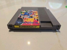 Bomberman II 2 (Nintendo NES, 1993) Authentic - Game & Protector,Tested - Clean!