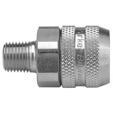 PARKER FS-251-4MP Quick Connect,Socket,1/4",1/4"-18 55KV46
