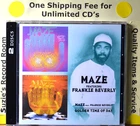 CD Maze featuring Frankie Beverly 2 Albums Self-Titled / Golden Time of Day NM