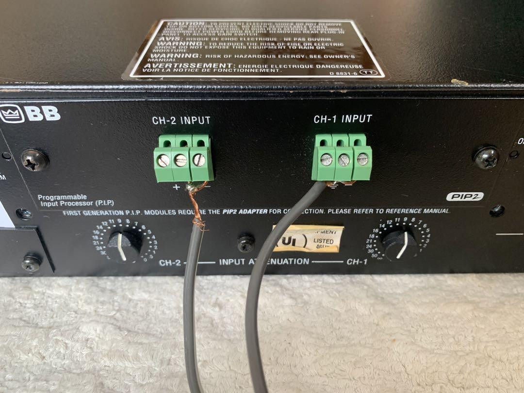 CROWN COM-TECH 210 パワーアンプ　AMCRON Crown COM-TECH 210 Amplifier-CRO-CT210 | Audio Etc