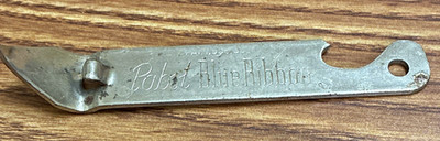 Pabst Blue Ribbon Metal Beer Bottle Opener Bar Tool Breweriana