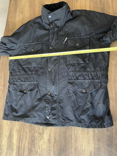 Barbour men's Sapper wax jacket, XL, Black, Wax cotton - Picture 10 of 12