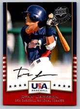 2008 UD Timeline Autograph  Ryan Jackson USA-RJ