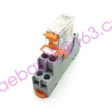 DC12V 24V AC220V Coil Power Relay 8A DPDT 2NO 2NC 8 Pins Anti-loose Lock Socket