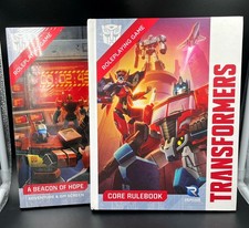 Transformers Roleplaying Game Core Rulebook + GM Screen Bundle Hardcover RPG NEW
