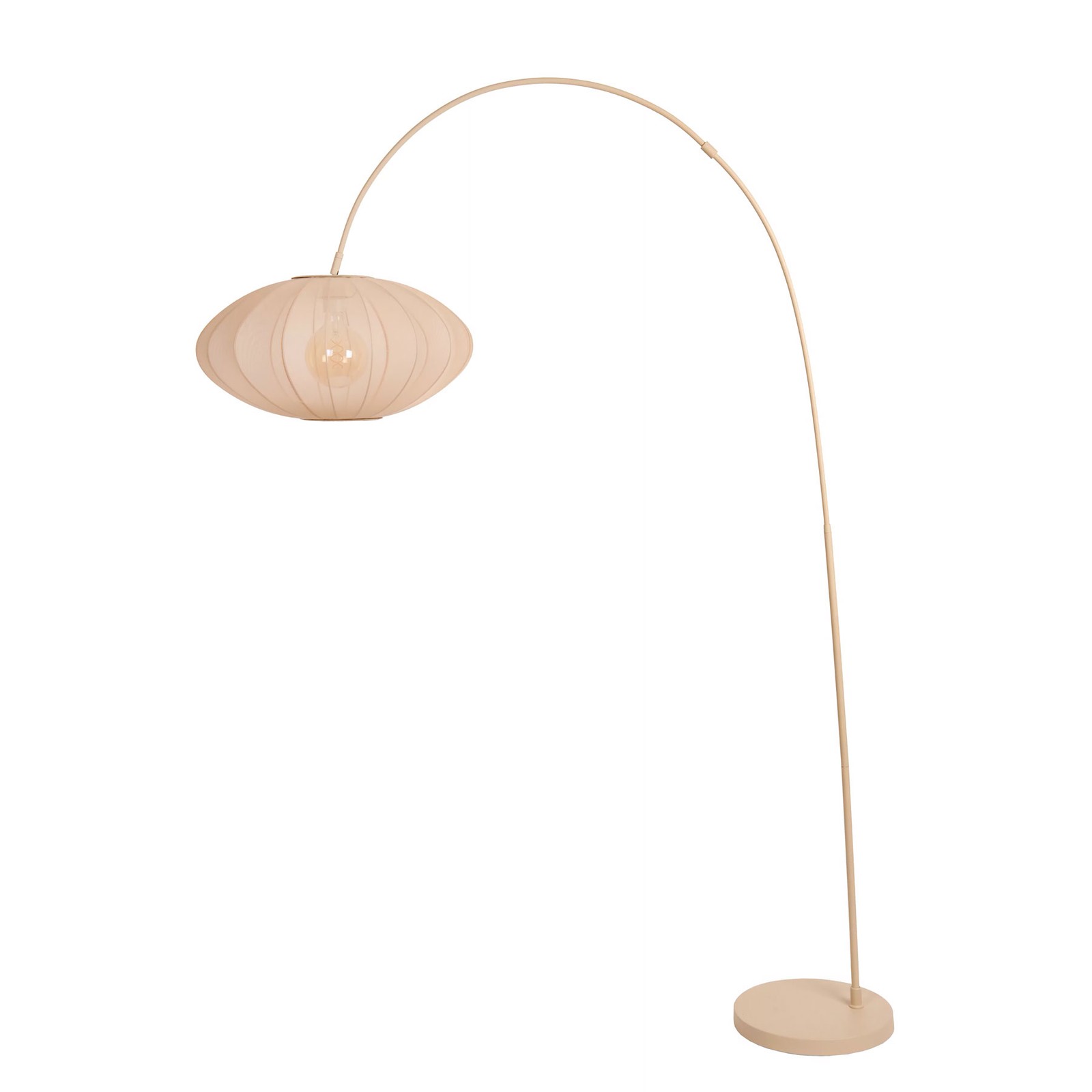 Lampada da terra Lucide con diffusore in tessuto foto 5