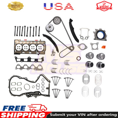 Engine Rebuild Overhaul Repair Kit For VW Beetle Jetta EOS 1.4L TSI BLG CAVD CTH