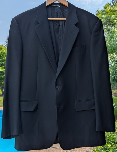 Pal Zileri, Pal Zileri Pull Mens 38 40 Black Wool Made in Italy Hanford Drewitt Jacket