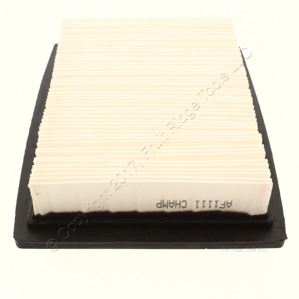 Filtro de aire del motor Champion AF1111 para Beretta & Corsica 1989-1993 1,54" x 8,56" Foto 4 de 4