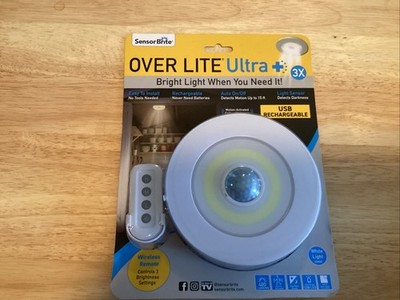 Sensor Brite Over Lite Ultra+ Motion Activated LED Rechargeable Light