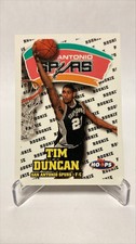 1997-98 Hoops Tim Duncan Rookie Card. rookie card picture