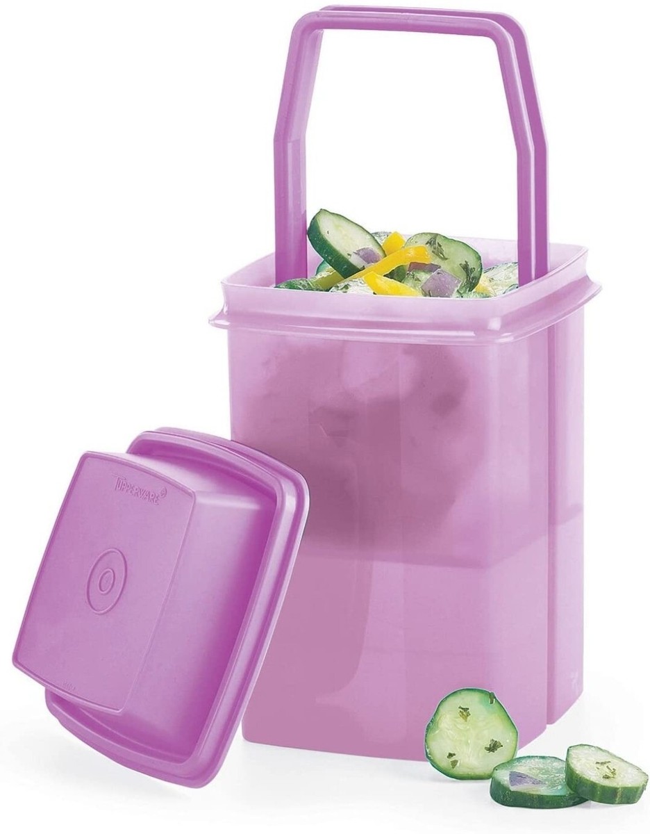 タッパーウェア ディリーストッカー　キャスター付き 2025年最新】tupperware タッパーウェア デイリーストッカーの