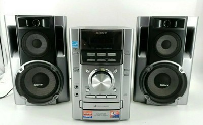 sony 3 disc changer stereo subwoofer
