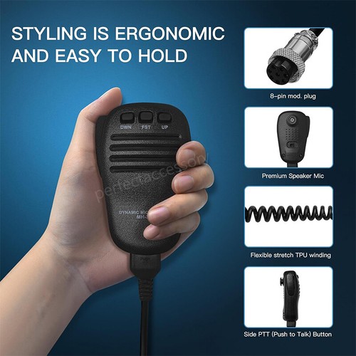 Micrófono altavoz MH-31B8 para transceptor de radioaficionado Yaesu FT-1000 FT-1000MP FT-1000D - Imagen 3 de 9