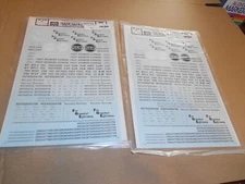 Microscale HO Decals Fruit Growers Express Lot of 2 87-238