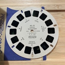 Very Rare Meopta reel View Master 02-8 Liberec Ceskoslovensko 1C