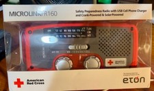 Eton Microlink FR150 Solar-Powered-Powered Hand Crank Radio NEW IN BOX