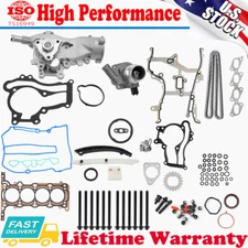 Timing Chain Kit Water Pump Thermostat Head Gasket Set For Buick Chevrolet 1.4T