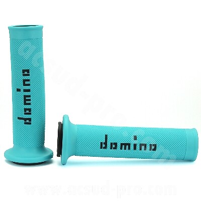 PAAR MOTORRAD DOMINO GRIFFE BLAU/SCHWARZ TEAM LEOPARD