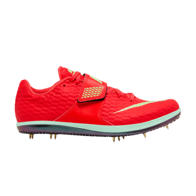 Nike Jump Elite High Bright Crimson Lime Blast - FZ9636-600  display picture 1