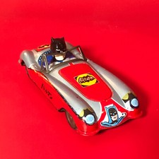 1960's Yonezawa Bat Concept Car Friction Powered Tin Toy Japan