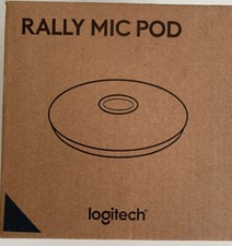 Logitech Rally Mic Pod - Microphone 989-000430. Brand New Sealed