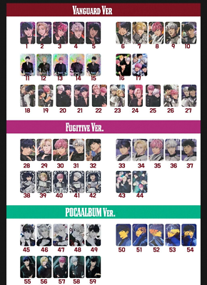 Plave - Caligo Pt.1 Album Vanguard Official PHOTOCARD PHOTO Plave - Caligo Pt.1 Album Vanguard Official PHOTOCARD PHOTO
