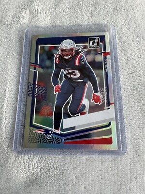 2023 Donruss Football  Kyle Dugger Base No Name #205 New England Patriots