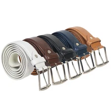 Men’s Full Grain Leather Belts XXXL Size Genuine Casual Belt 1.5inch Width USA