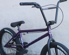 FIT BIKE CO STR FREECOASTER 20" BICYCLE MATTE TRANS PURPLE