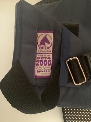 Protège-corps équitation Jack Ellis 2000 Niveau 3 Vert Taille M - BETA - Occasion UK