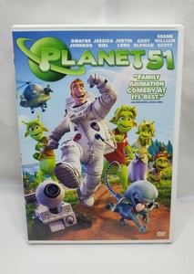 Planet 51 Dvd Kids Dwayne The Rock Johnson Free Shipping Ebay