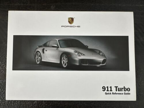 Porsche 911 996 2004 turbo conjunto manual del propietario PCM OEM original de fábrica - Imagen 8 de 13
