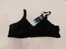Bali Classic Support Bra Women's Ladies Size 40B Style DF3820 Cool Comfort Black