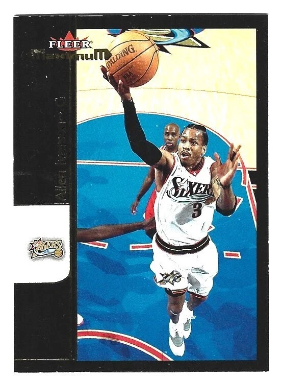 Fleer Allen Iverson Basketball 2001-02 Season Sports Trading Cards 