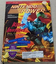 1995 Nintendo Power September Vol 76 Killer Instinct Cover w/ Poster,Poll