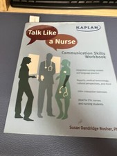 Talk Like a Nurse Workbook Edition by Susan D...