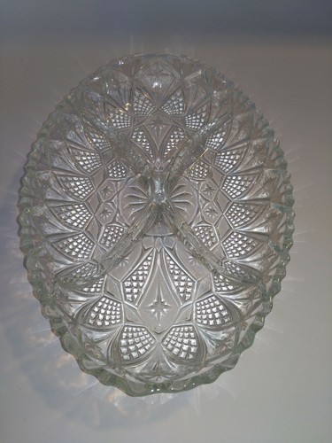 2 Teilig Servierschale Geschliffen Glas + Servierkörbchen mit Henkel Versilbert - Picture 8 of 12